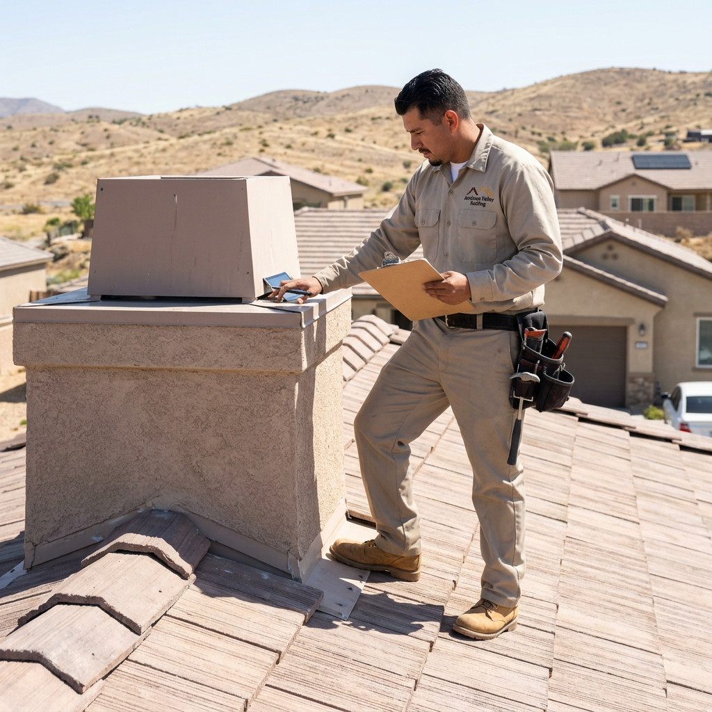 Antelope Valley roof inspection before a repair estimate